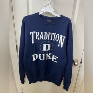 Duke Blue Devils vintage crewneck